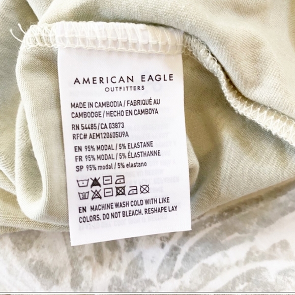 AMERICAN EAGLE Oversized Tee - Picture 3 of 4